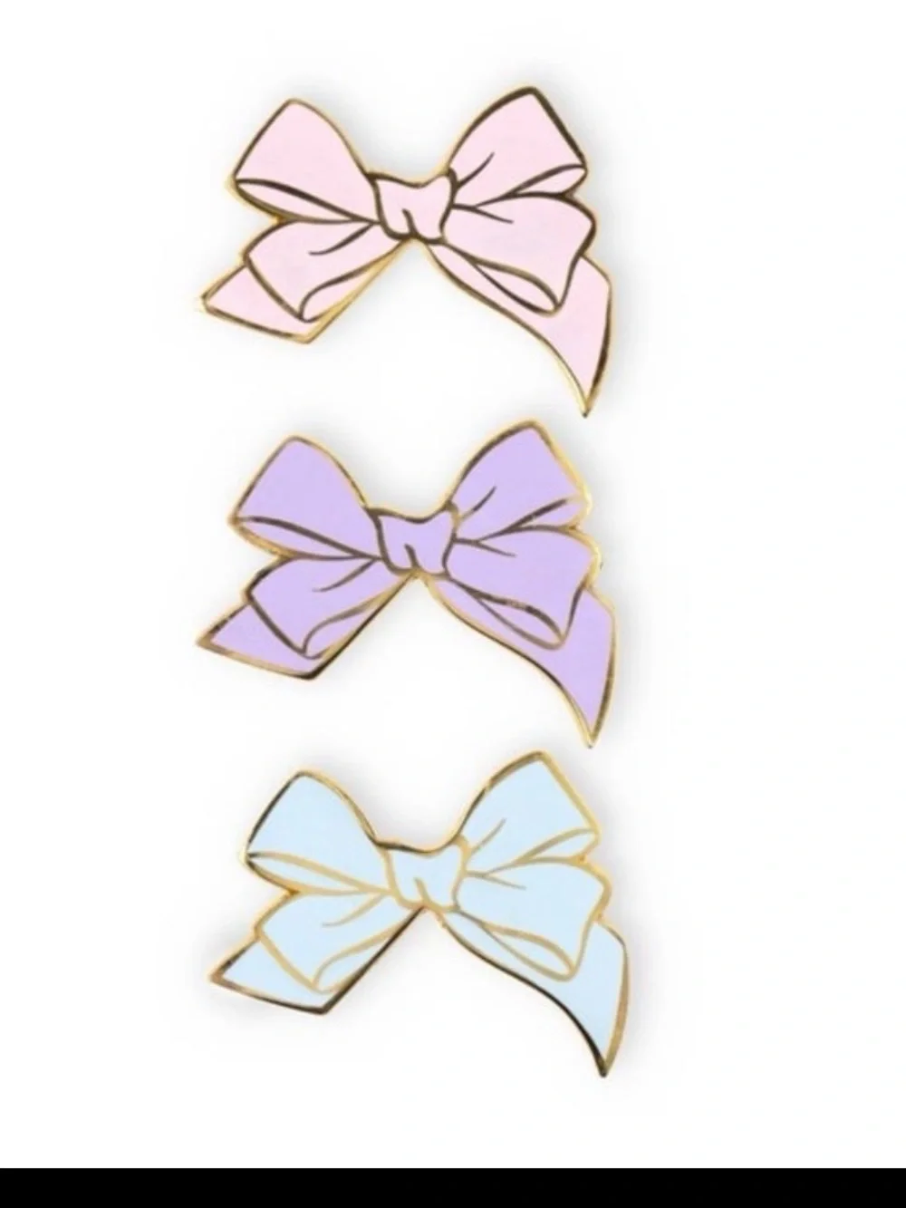 LoveShackFancy × Target - Yoobi 3pk Magnets Bows